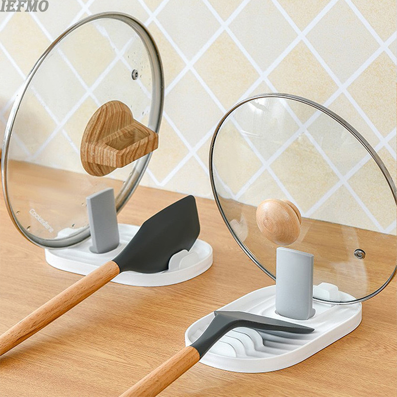 Foldable Pot Lid Holder Kitche - Kitchen Gadgets Rack Storage reseña y precio