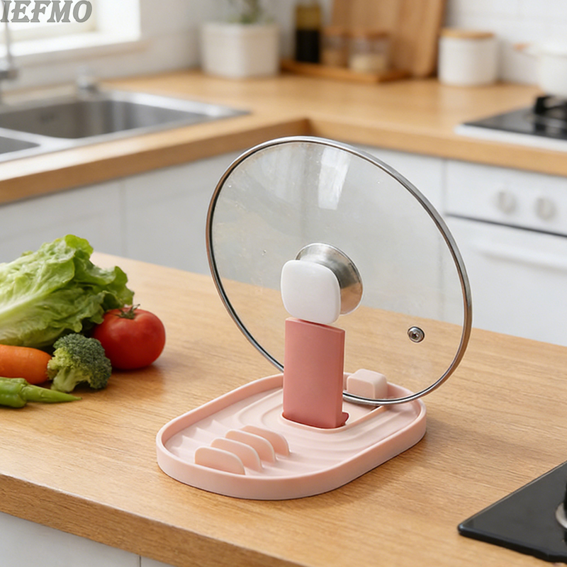 Foldable Pot Lid Holder Kitche - Kitchen Gadgets Rack Storage reseña y precio