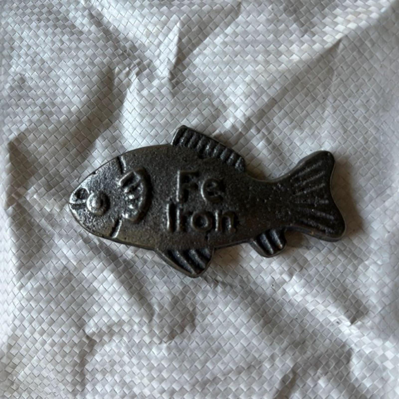 2 Pieces Iron Fish Natural Sou - Kitchen Gadgets Sale reseña y precio