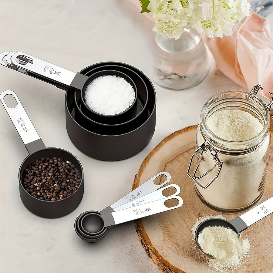 4PCS/8PCS plastic measuring cu - Quirky Kitchen Gadgets reseña y precio