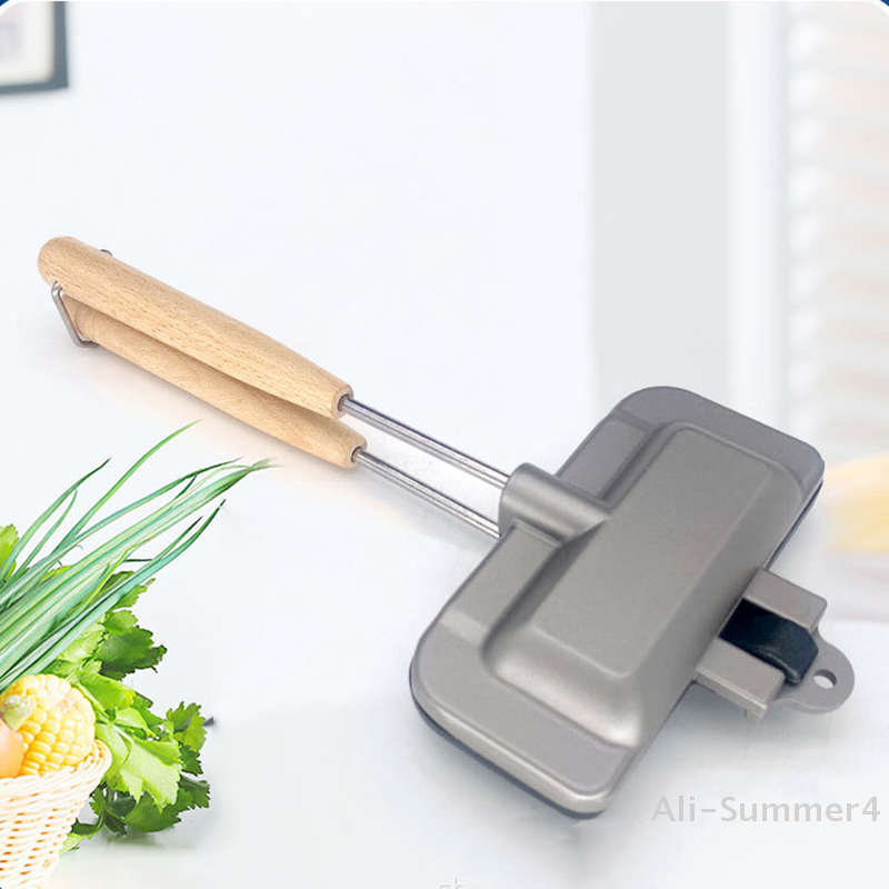 1Pc Double-Sided Sandwich Pan  - Breakfast Sandwich Maker reseña y precio