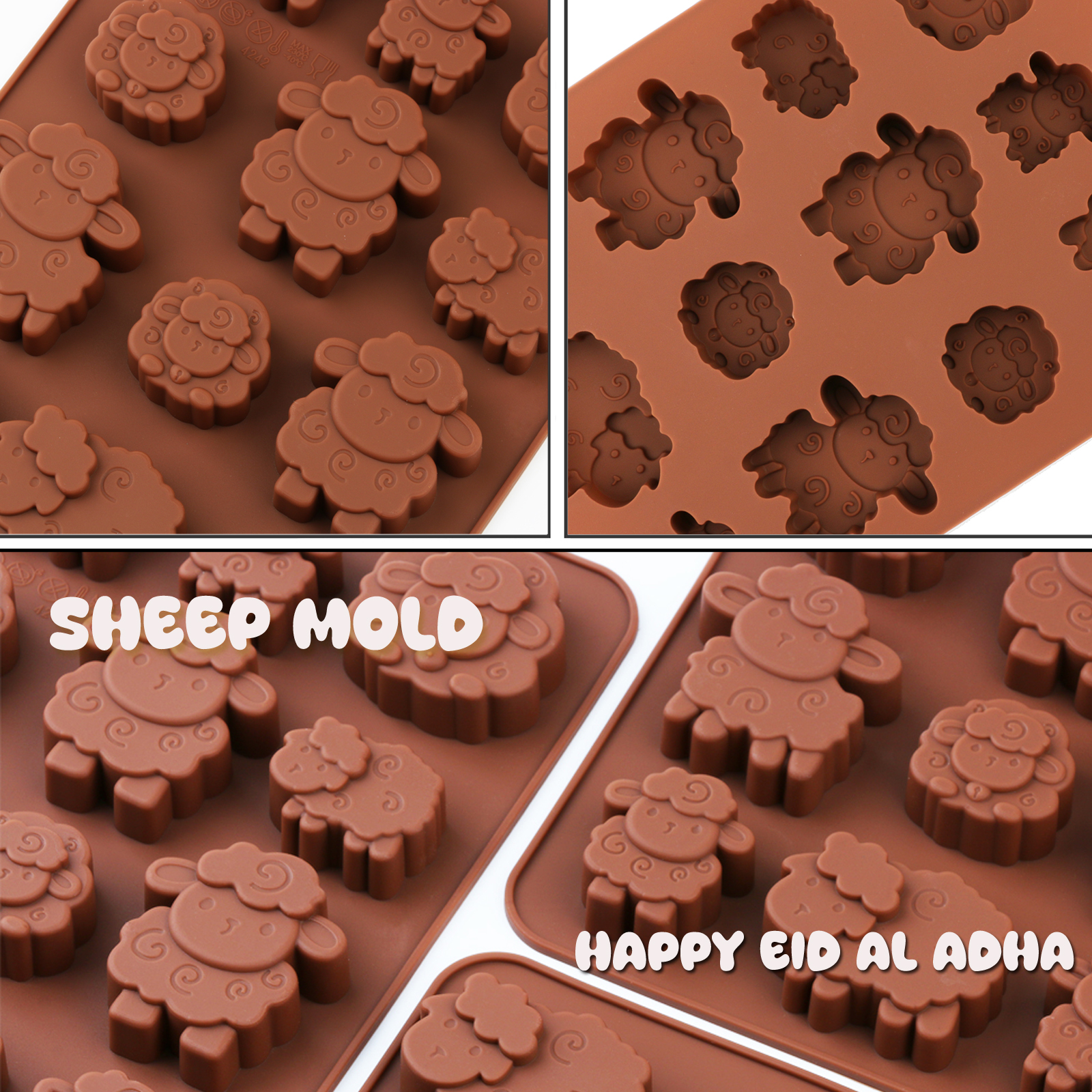 1Pack Silicone Eid Lamb Candy  - Silicone Mold Baking reseña y precio