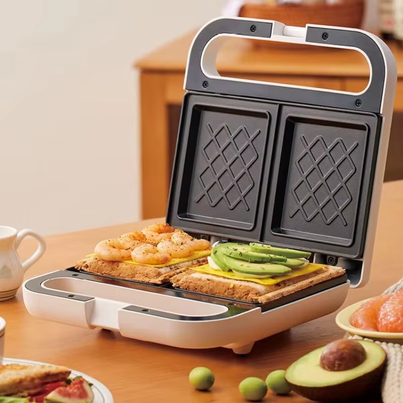 2-Slice Sandwich Toaster with  - Breakfast Sandwich Maker reseña y precio