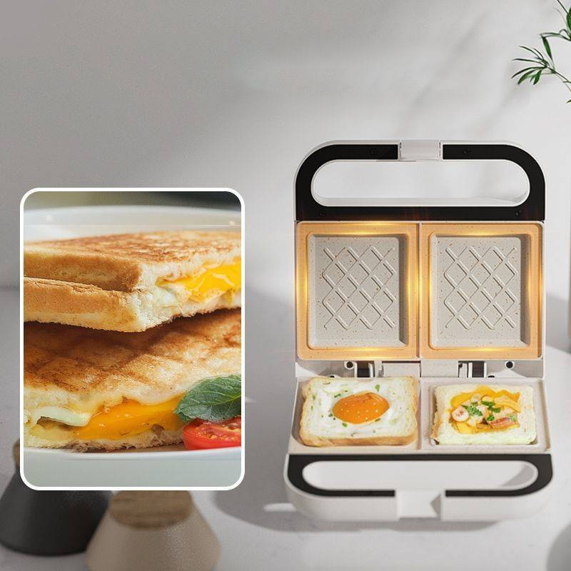 2-Slice Sandwich Toaster with  - Breakfast Sandwich Maker reseña y precio