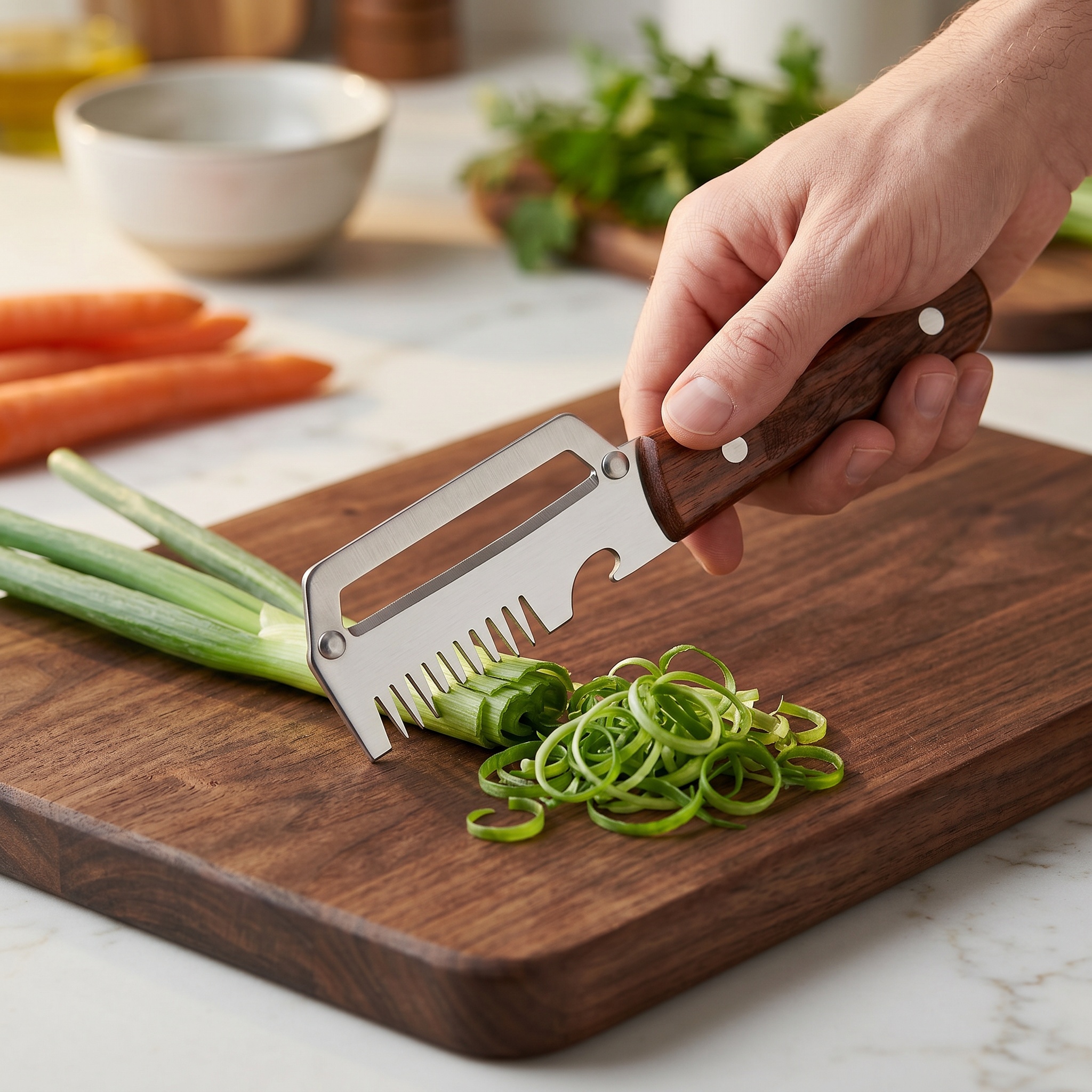 Stainless Steel 4-in-1 Vegetab - Kitchen Gadgets For Chefs reseña y precio