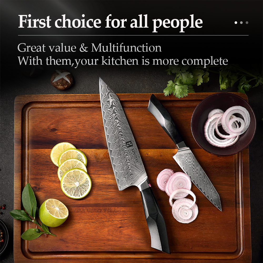 XINZUO 2PCS Kitchen Knives Set - Kitchen Gadgets For Chefs reseña y precio