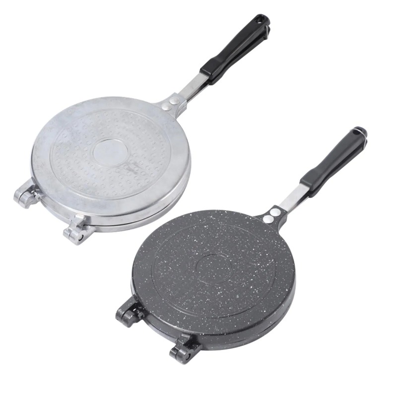 Double Sided Frying Pan Alumin - Breakfast Sandwich Maker reseña y precio