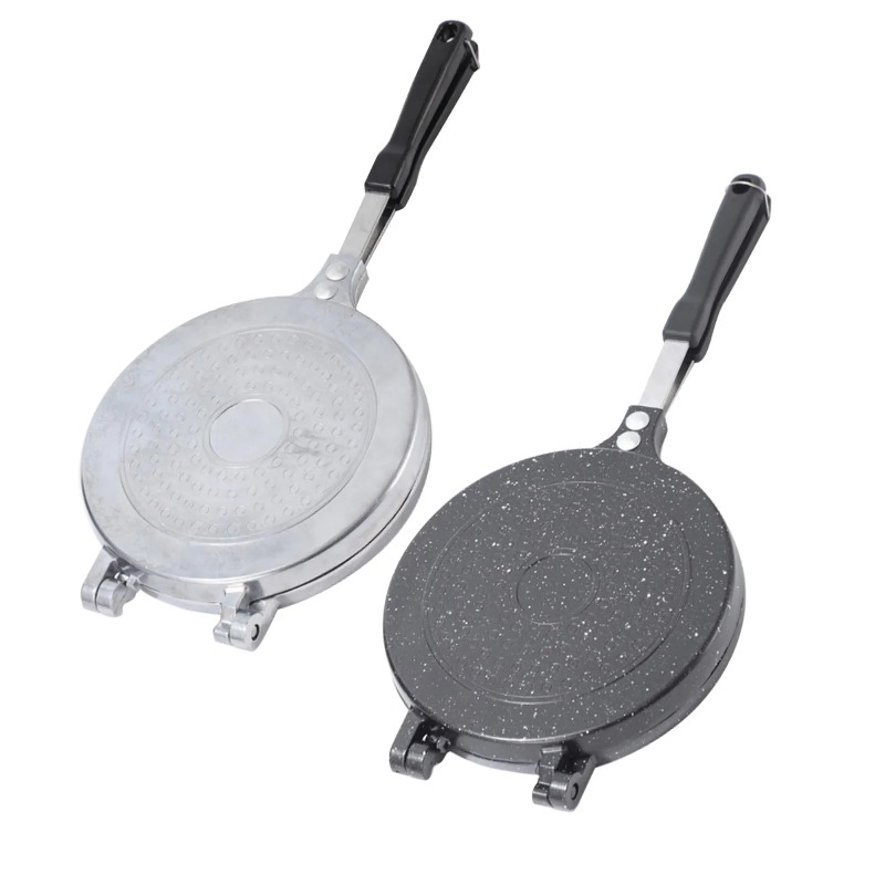 Double Sided Frying Pan Alumin - Breakfast Sandwich Maker reseña y precio