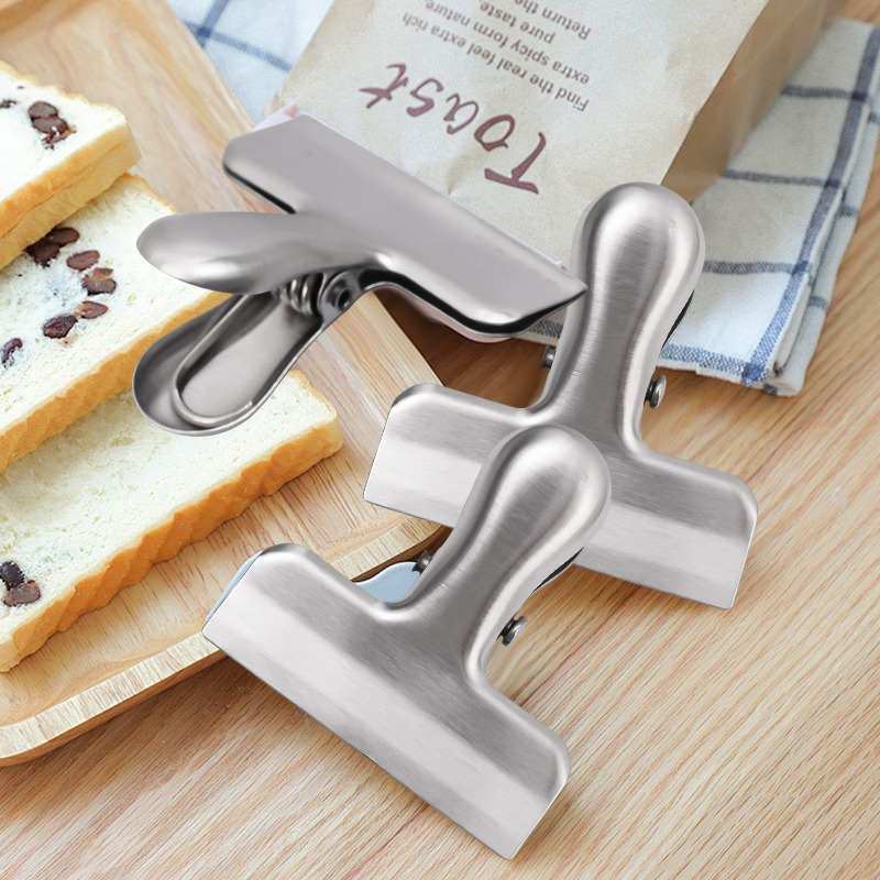 1/10x Metal Food Snack Bag Cli - Kitchen Gadgets Photo reseña y precio