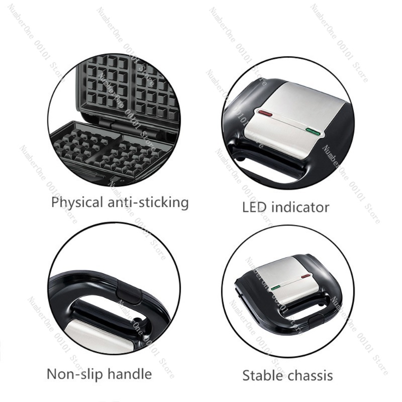 110v 8-in-1 sandwich, donut, w - Breakfast Sandwich Maker reseña y precio
